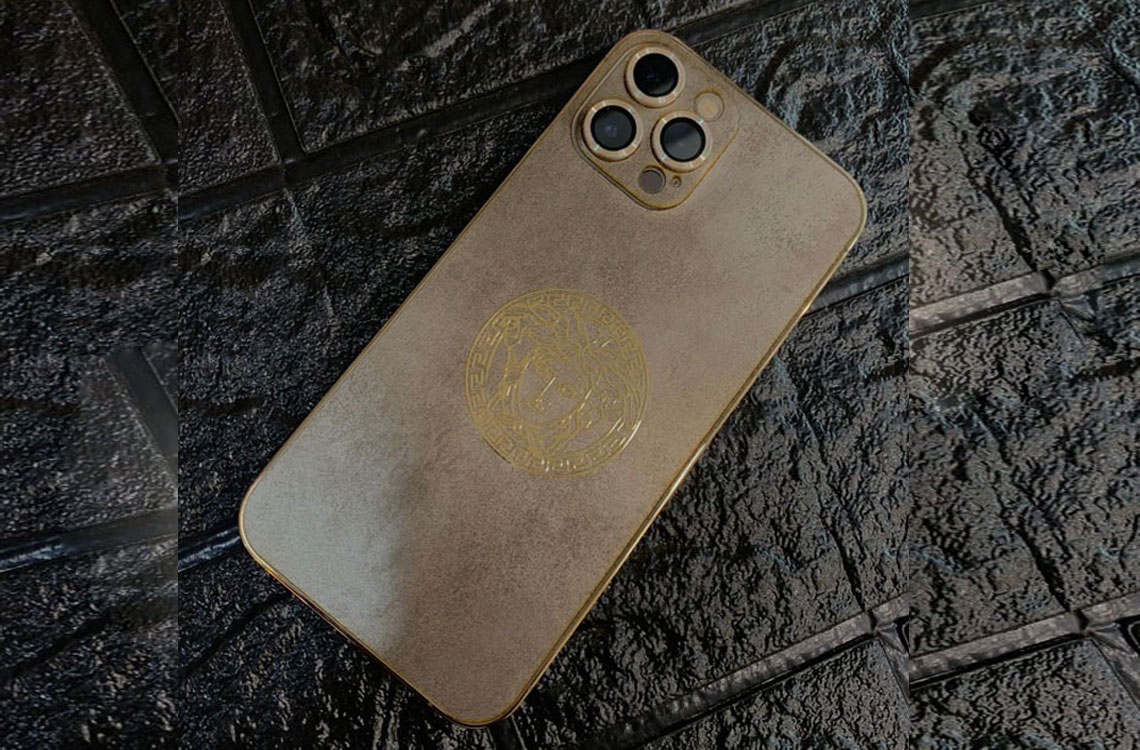 embossed pattern mobile phone skin