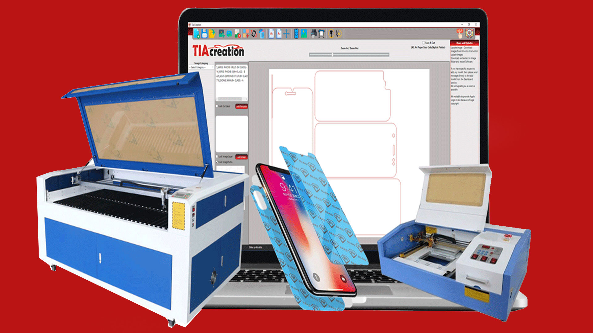 Mobile Skin Cutting Machine 